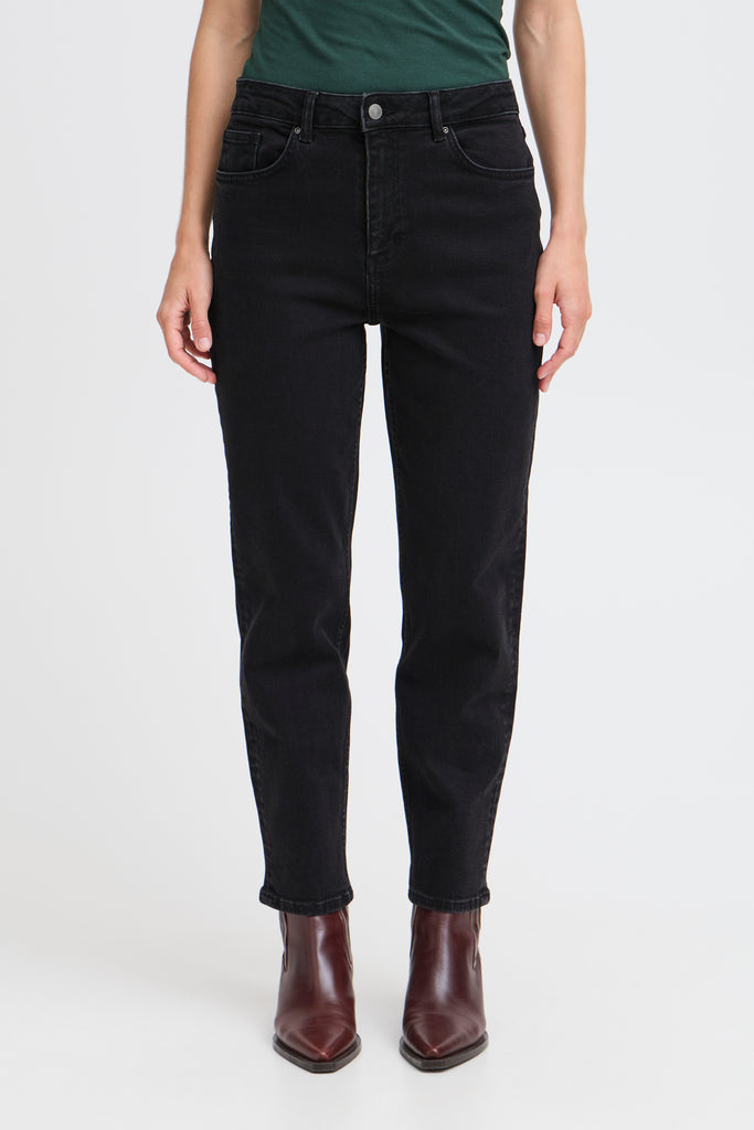 BYoung MOM Jeans- Black Denim