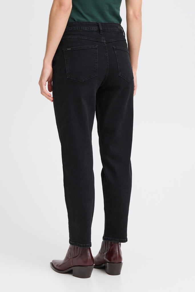 BYoung MOM Jeans- Black Denim