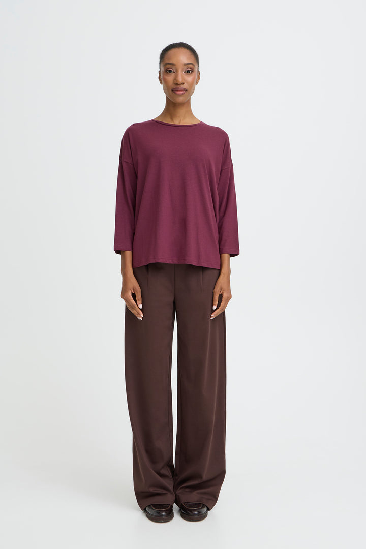 B.Young BYPAMILA T-shirt Mid Sleeve Length- Fig