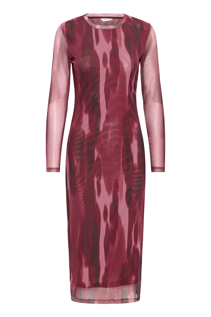 B.Young Paloma Mesh Dress - Port Royale Blur