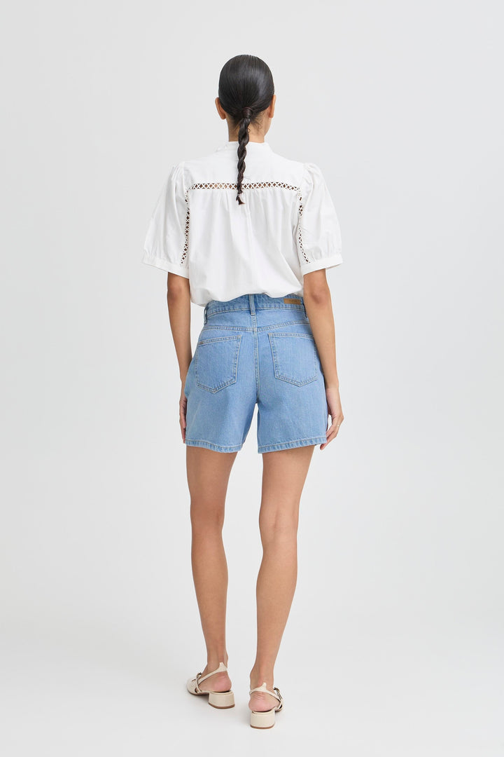 BYoung Kallie Shorts- Light Blue Denim