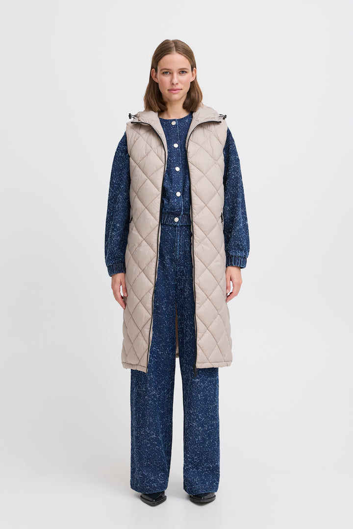 B.Young BYBERTA Waistcoat – String