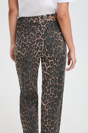 BYoung Kenna Jeans- Denim Leopard Mix