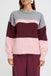 BYoung Omea Oneck Jumper 3 - Multi Stripe