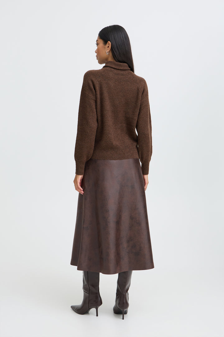 B.Young BYMONNA Roll Neck- Java Melange