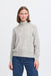 BYoung Monna Pullover Roll Neck - Mid Grey Melange