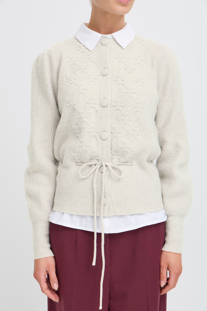 Byoung Miffa Cardigan - String Melange