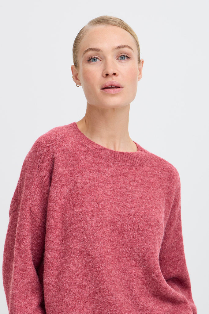 BYoung Monna Jumper - Roan Rouge Melange