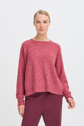 BYoung Monna Jumper - Roan Rouge Melange