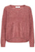 BYoung Monna VNeck Jumper - Roan Rouge Melange