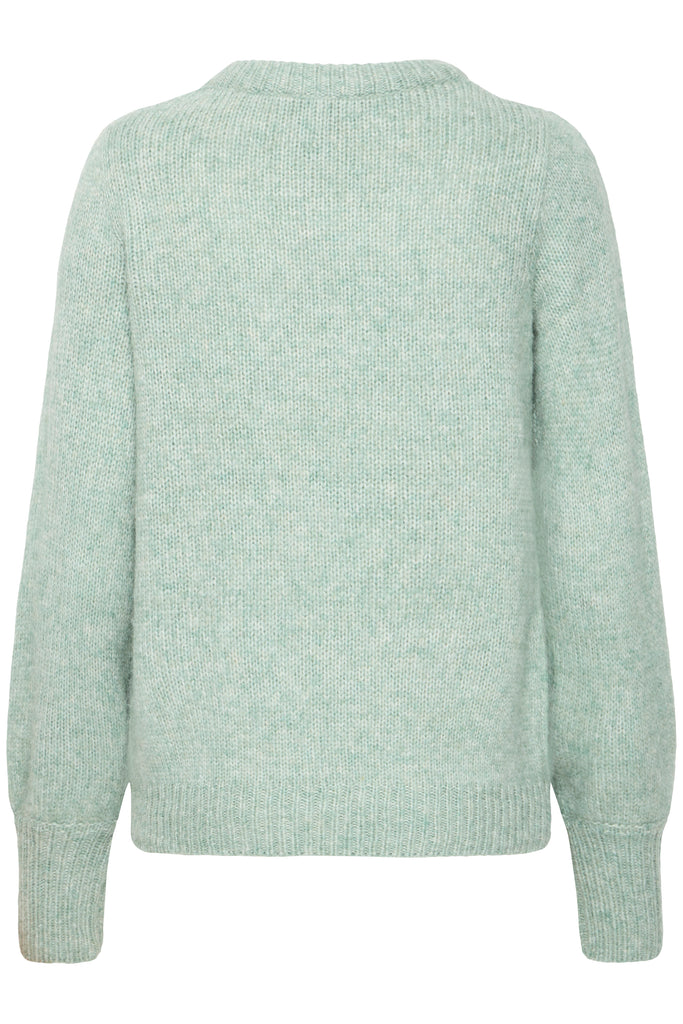 BYoung Oksana Pullover Knit - Blue Surf Melange