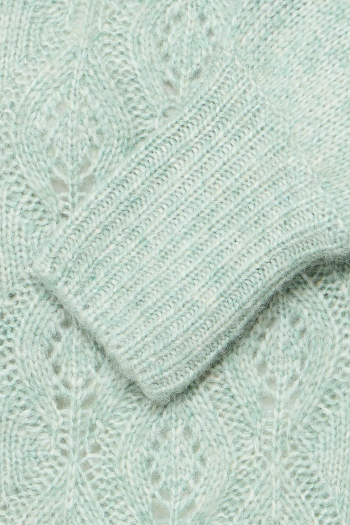 BYoung Oksana Pullover Knit - Blue Surf Melange