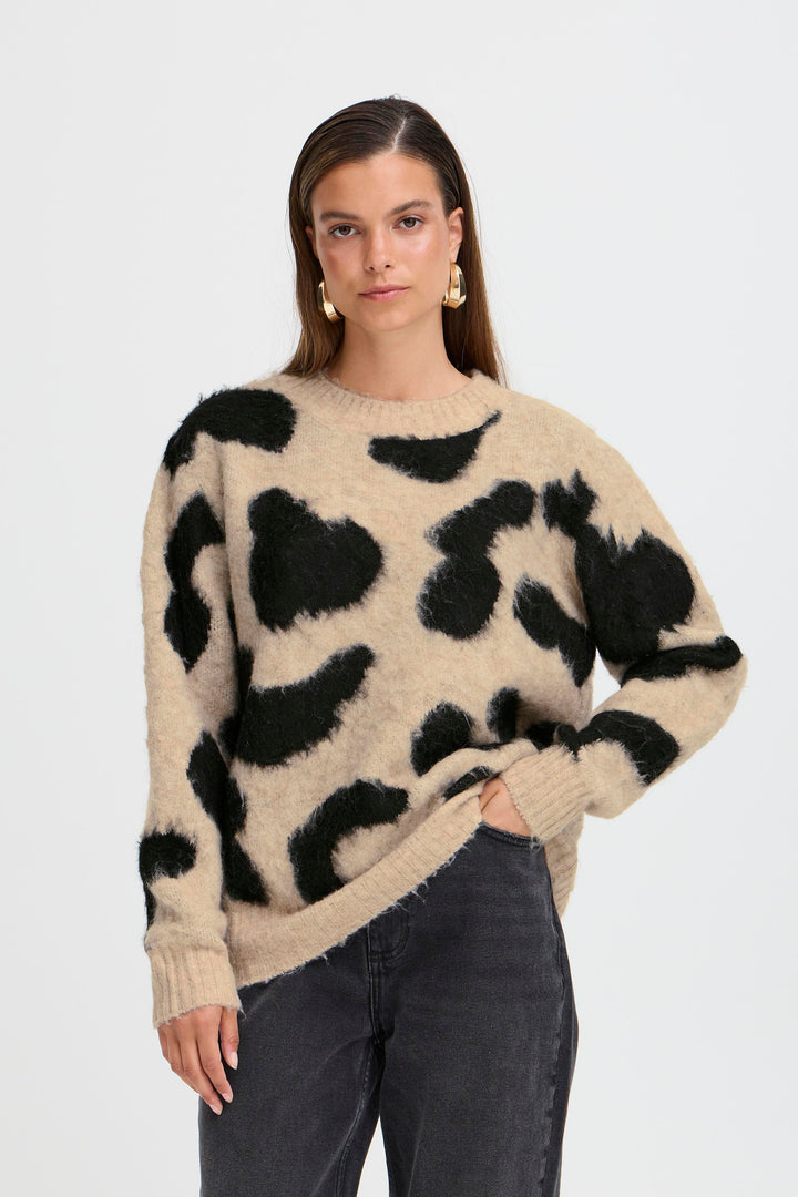 B.Young Minyax Pullover-Humus Mix