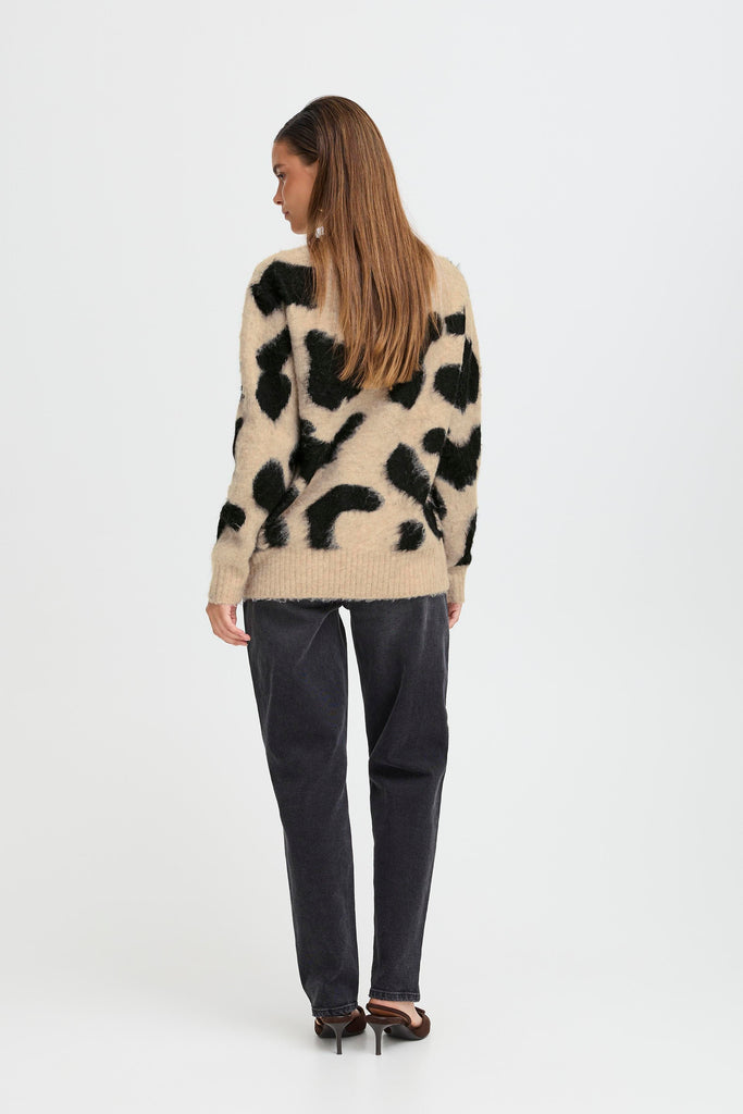 BYoung Minyax Pullover-Humus Mix