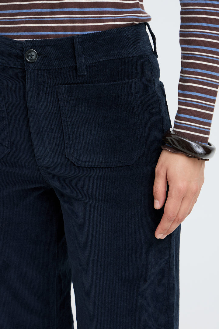 B.Young Dasik Trousers- Dark Saphire