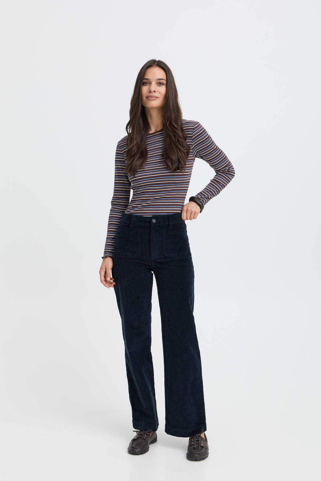 B.Young Dasik Trousers- Dark Saphire