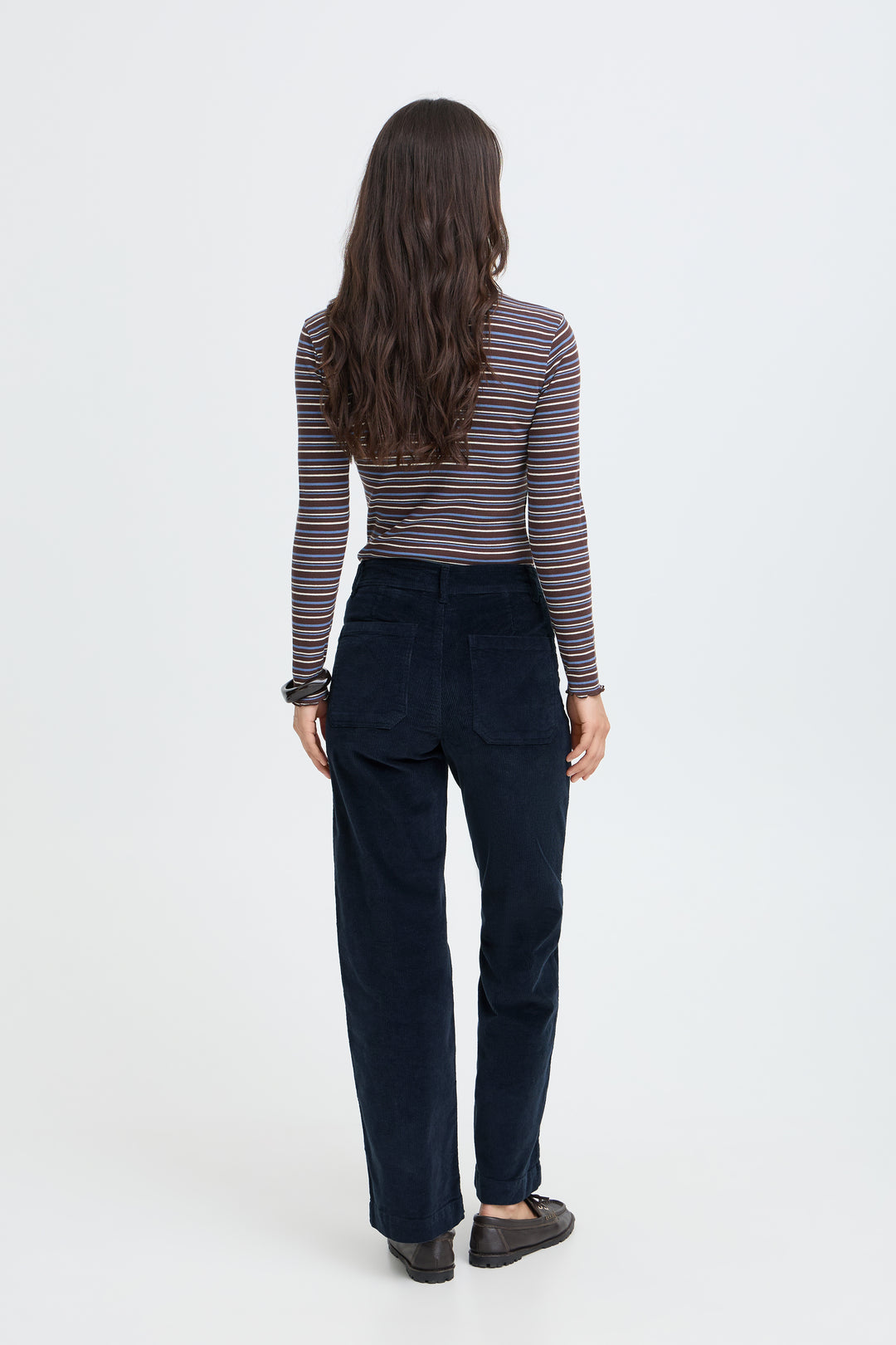 B.Young Dasik Trousers- Dark Saphire