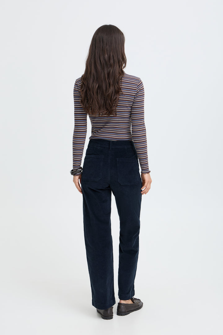 B.Young Dasik Trousers- Dark Saphire