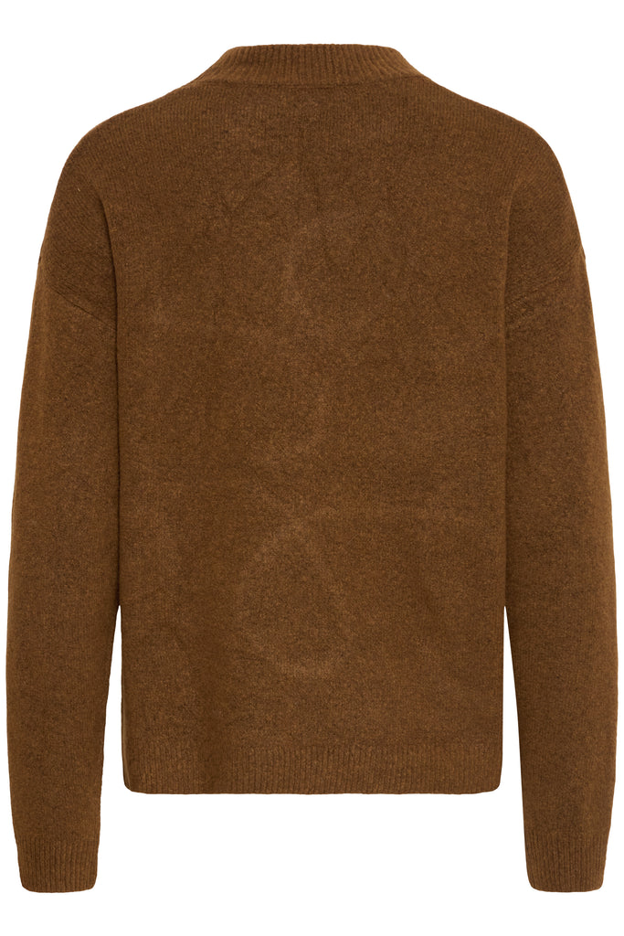 BYoung Medi Deco Jumper - Toffee Melange