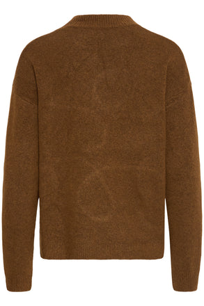 BYoung Medi Deco Jumper - Toffee Melange