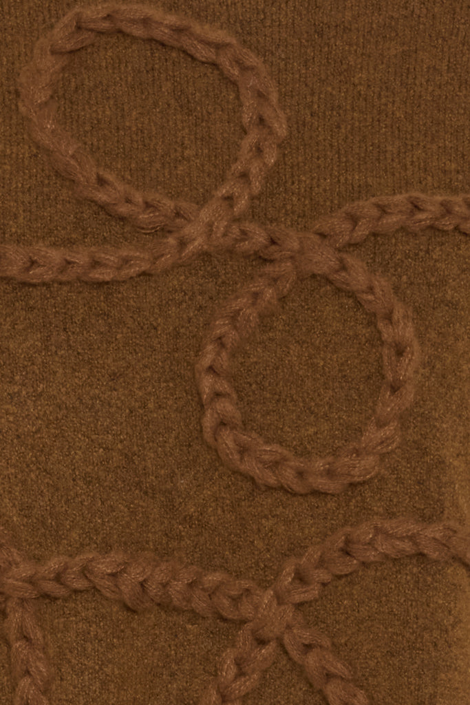 BYoung Medi Deco Jumper - Toffee Melange