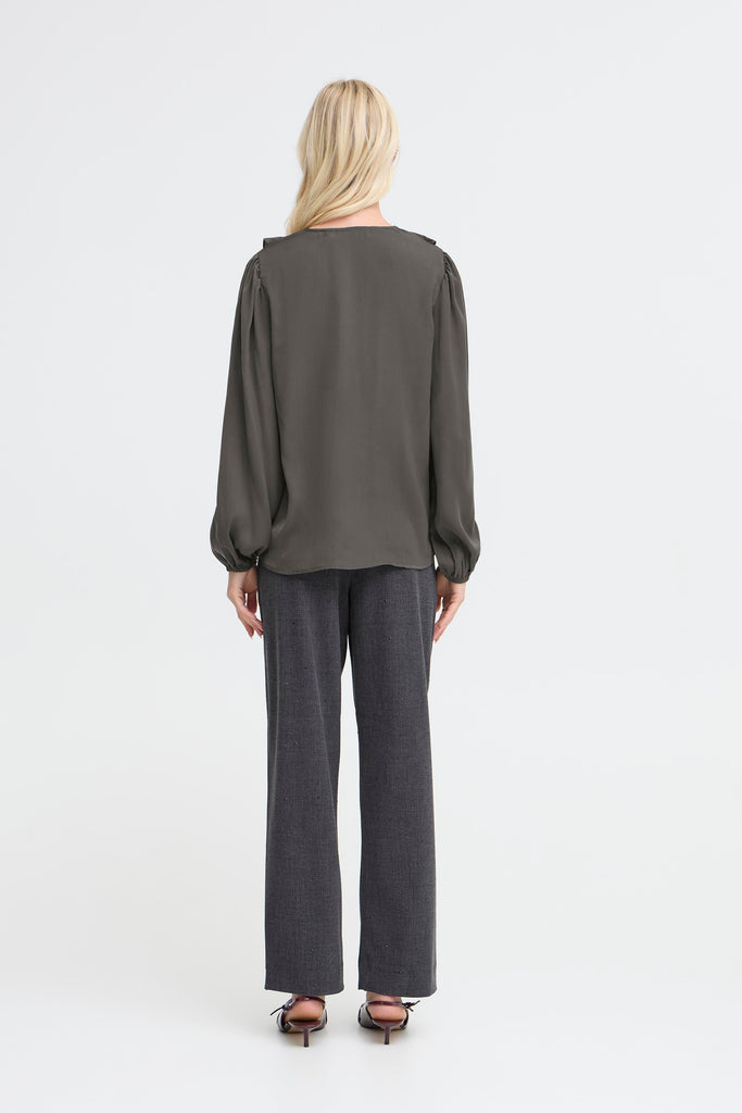 BYoung Igomi Blouse - Asphalt