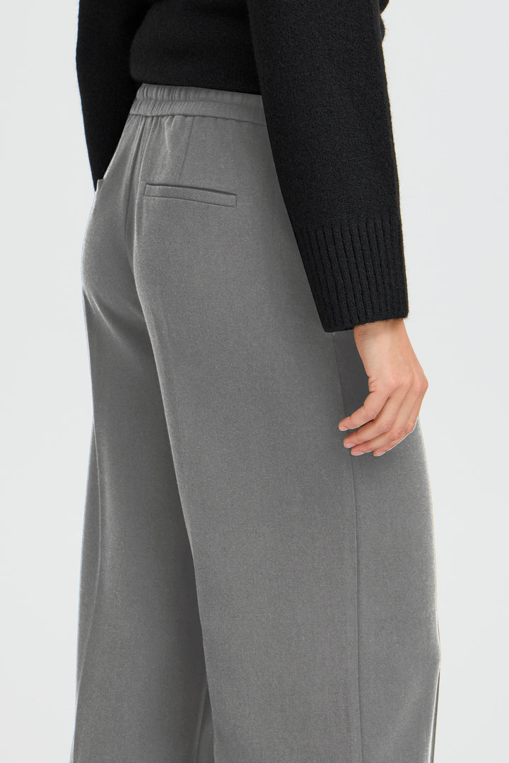B.Young Encore Pants - Mid Grey Melange