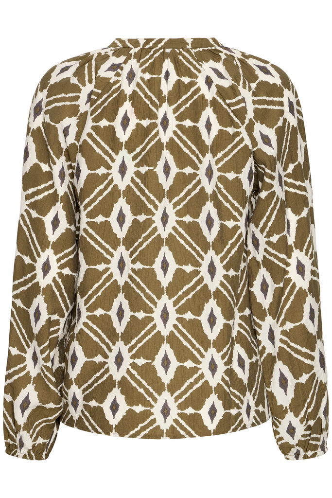 B.Young Inaba Blouse – Military Oli