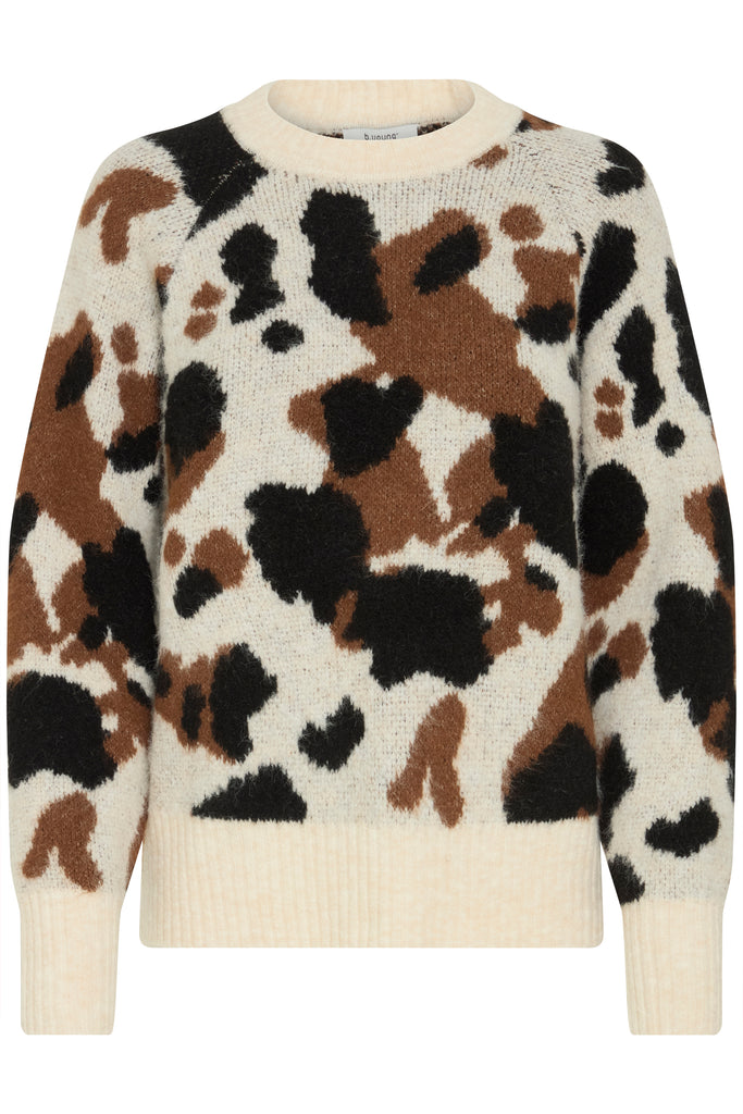 B.Young Omea Cow Jumper –  Birch Cow