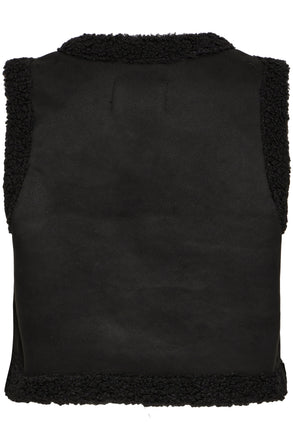 BYoung Billan Waistcoat - True Black
