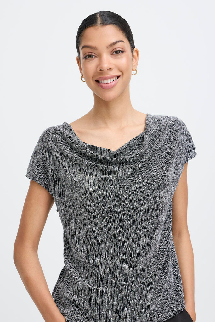 Byoung Shiloh Bat Blouse - Silver