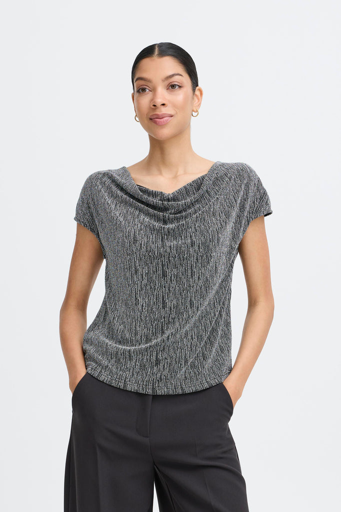 Byoung Shiloh Bat Blouse - Silver
