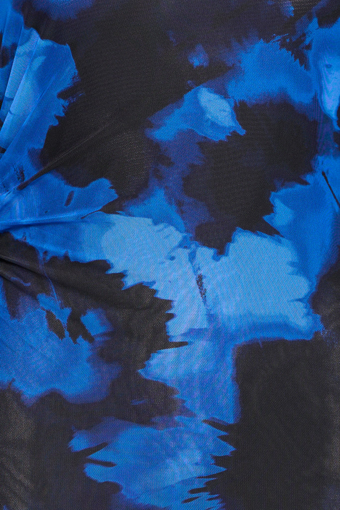 Byoung Paloma Mesh Dress 2 - Soft clouds Blue Toned