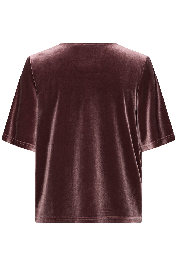 Byoung Perlina Draping Blouse - Fudge