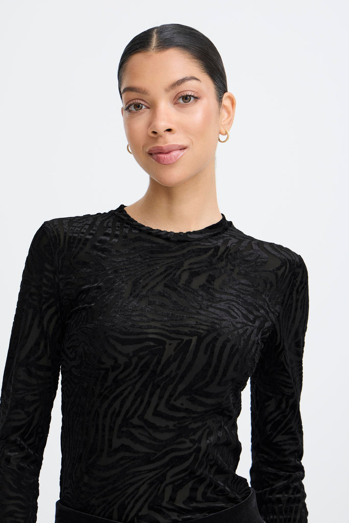 Byoung Shirley Top 3 - True Black