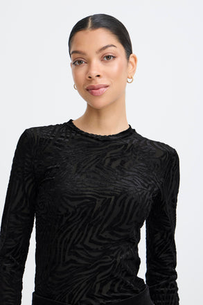 Byoung Shirley Top 3 - True Black