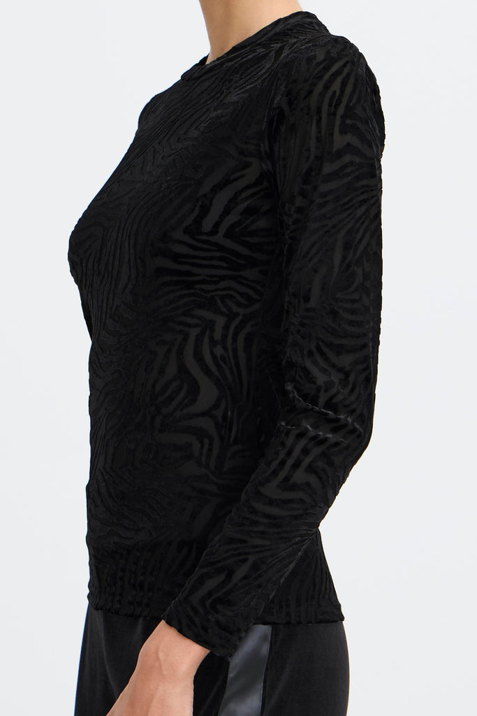 Byoung Shirley Top 3 - True Black