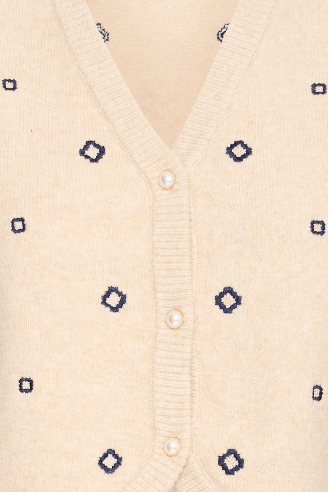 B.Young BYNADIKA EMB Vest - Oyster Gray Geometric