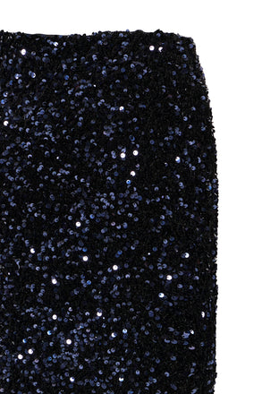 Byoung Palliet Skirt - Evening Blue Sequin Mix