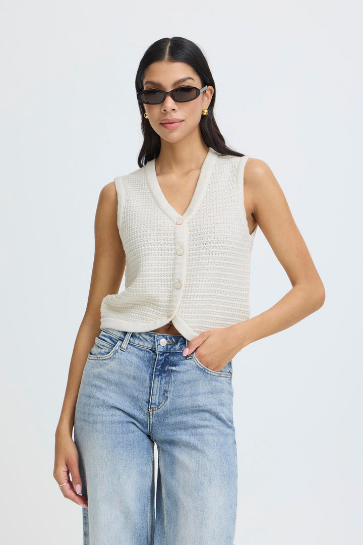 B.Young ByMikala Waistcoat - Birch