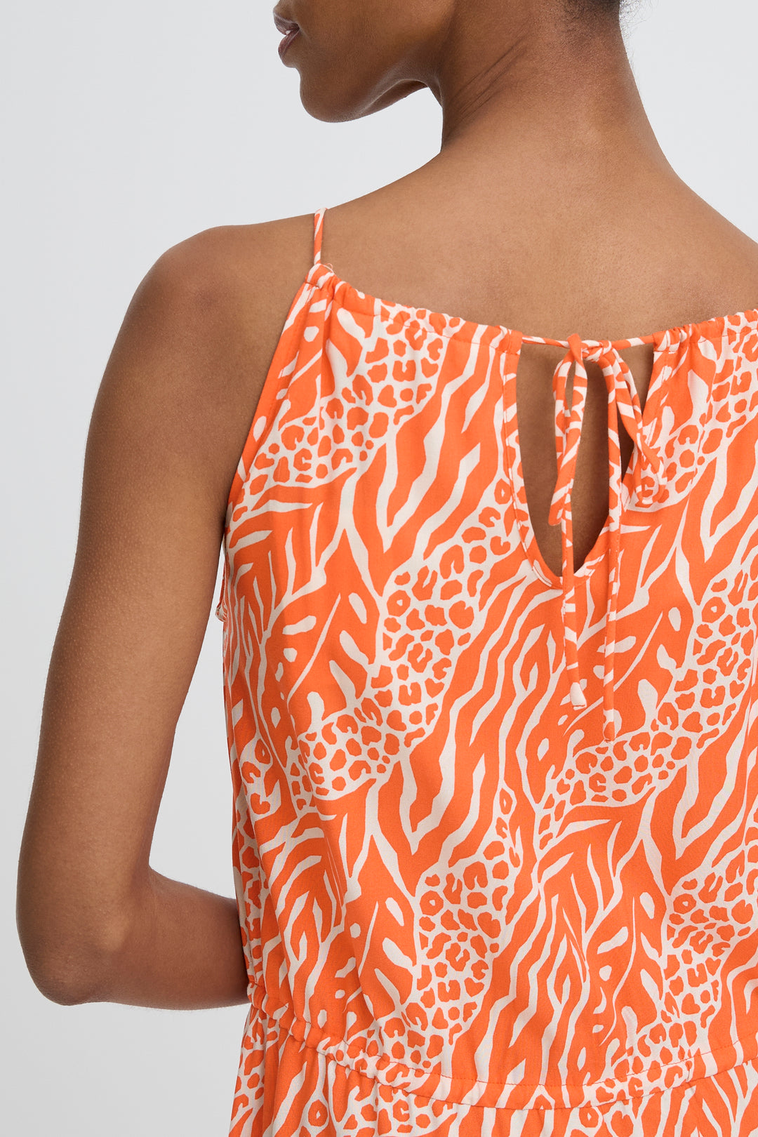 B.Young Mmjoella Slip Dress- Nature Vibes Fiesta