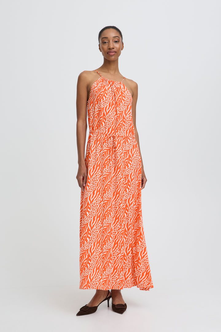 B.Young Mmjoella Slip Dress- Nature Vibes Fiesta