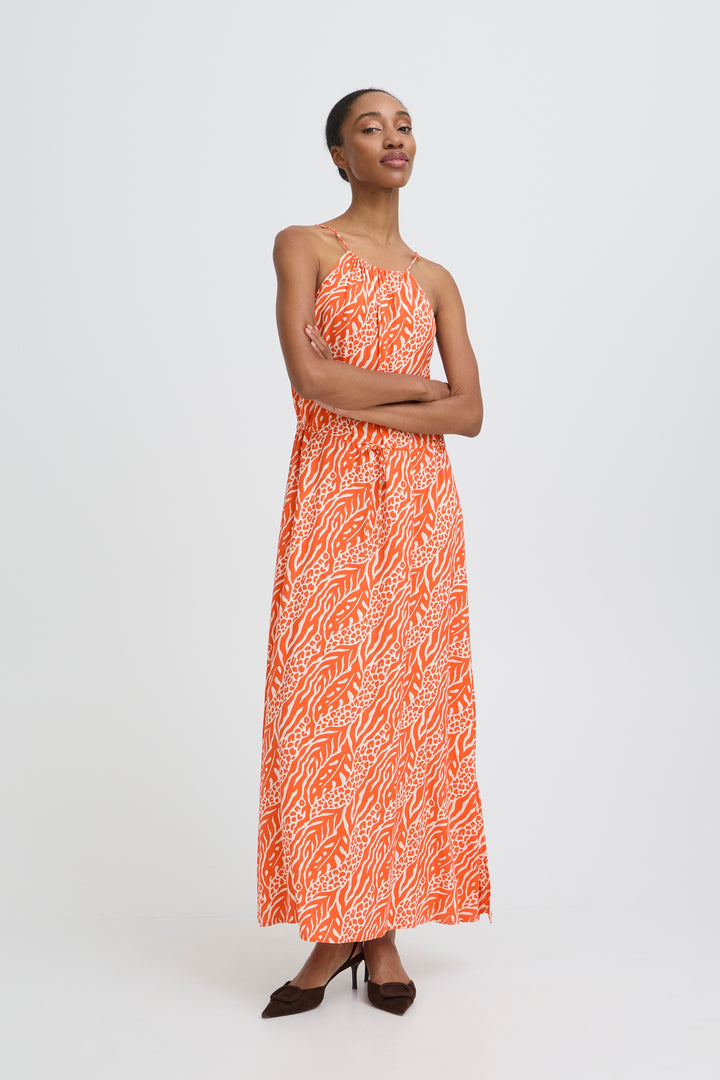 B.Young Mmjoella Slip Dress- Nature Vibes Fiesta