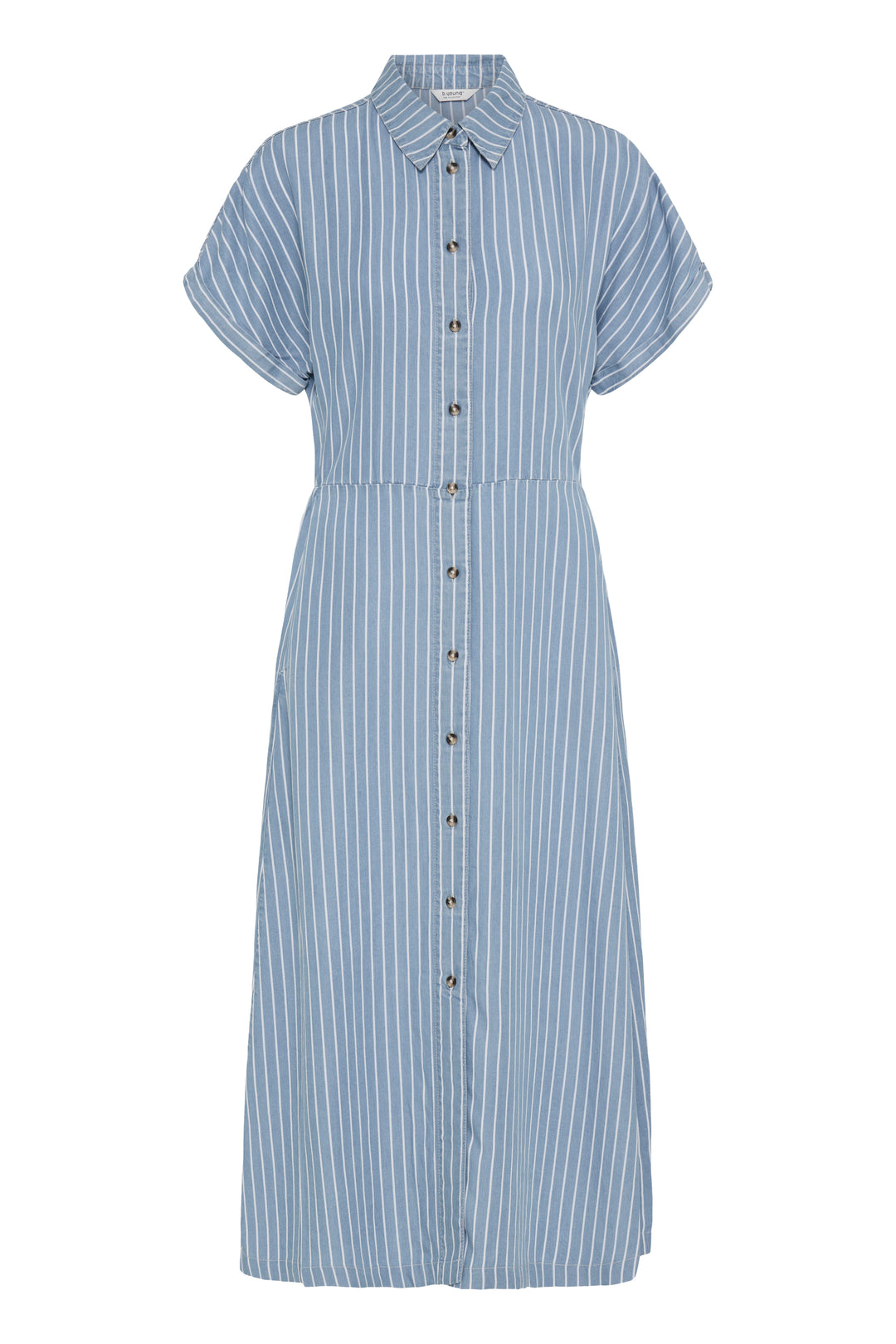 B.Young BYKOSMO Dress - Light blue Denim Stripe