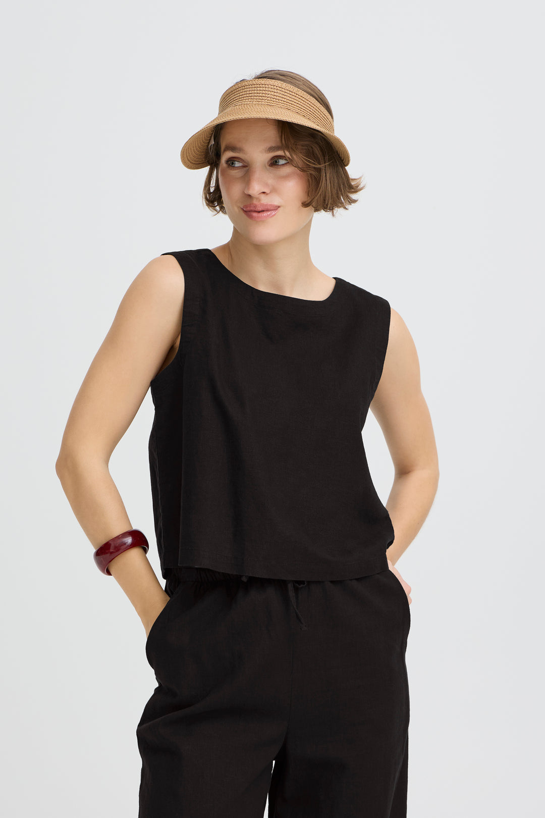 B.Young BYFALAKKA Blouse- Meteroite