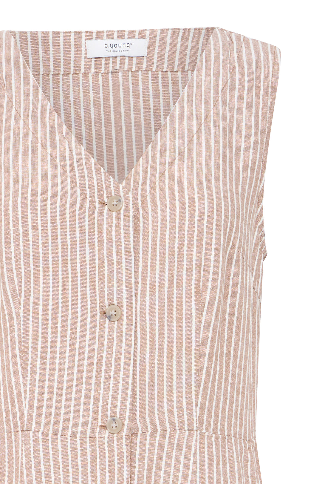 B.Young Falakka Dress- Woodsmoke Stripe