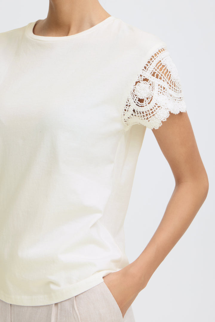 B.Young BYTAIMI T‑shirt – Optical White