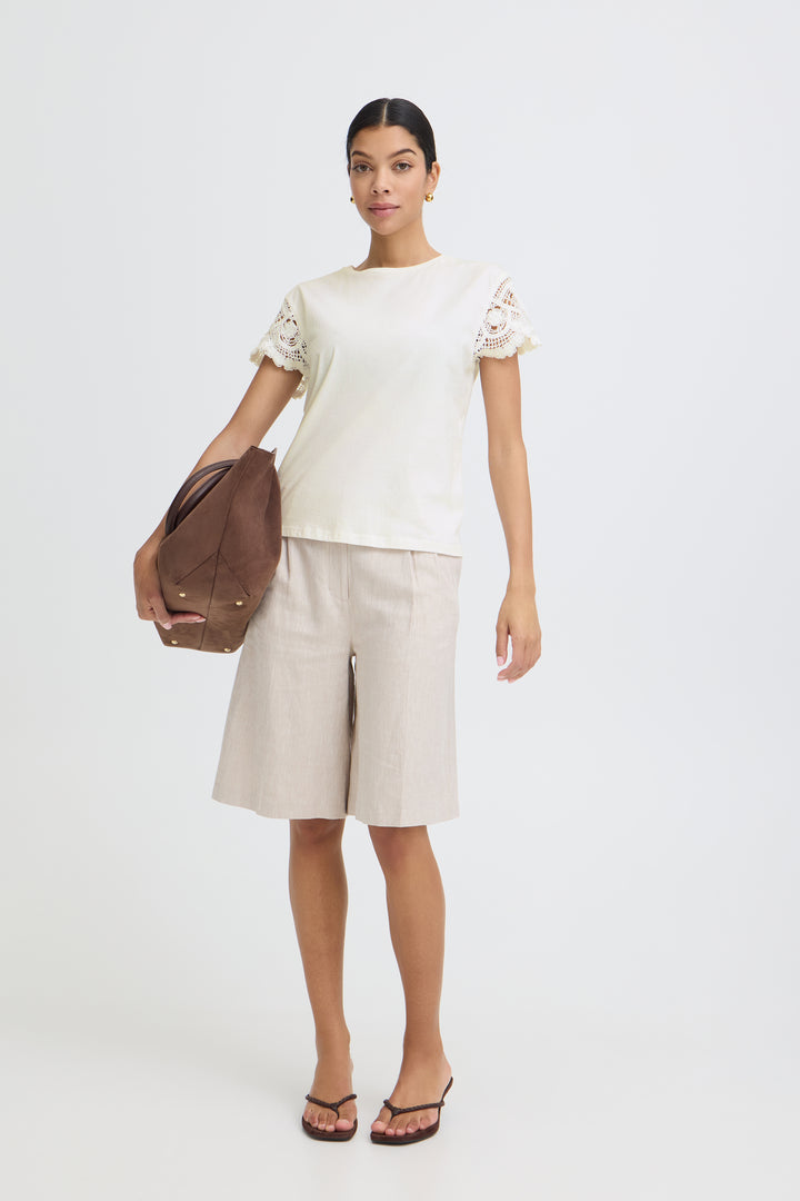 B.Young BYTAIMI T‑shirt – Optical White