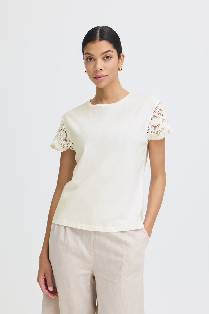 B.Young BYTAIMI T‑shirt – Optical White