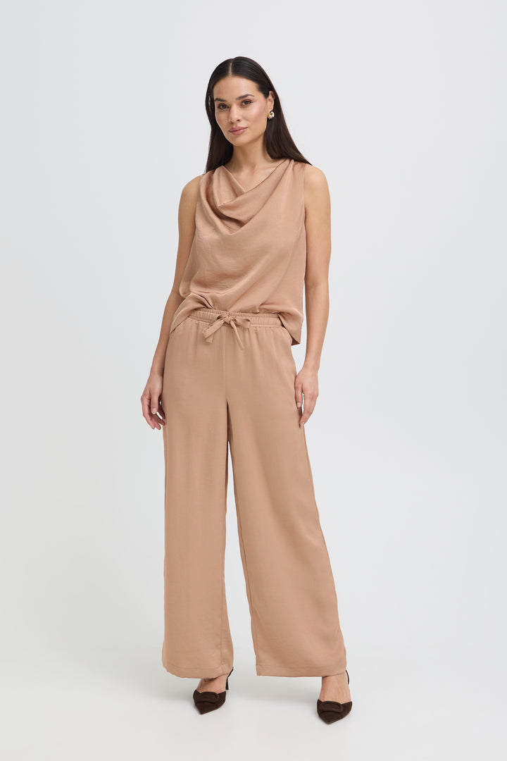 B.Young BYDACANA Trousers- Stucco